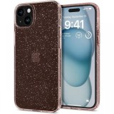 Spigen Husa Liquid Crystal Glitter iPhone 15 Plus Rose Quartz