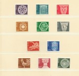 Elvetia 1974-1980 - Uzuale, arhitectura, serii neuzate