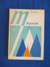 WALTER KARGEL - ALPINISM * TEHNICA SPORTULUI DE MUNTE , 1981 foto