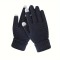 Manusi de dama, flippy, functie touchscreen (ecran tactil), material acril tricotat, manseta elastica, interior catifelat, marime universala, albastru