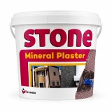 Decomin Stone Mineral Plaster &ndash; Tencuială decorativă minerală premium pentru fațade și pereți exteriori 25kg
