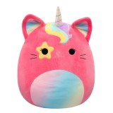 Jucarie de plus, Squishmallows, Pisicuta Unicorn Sienna, 35 cm