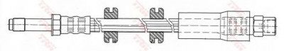 Conducta / cablu frana MERCEDES V-CLASS (638/2) (1996 - 2003) TRW PHB446 foto