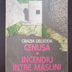 CENUSA * INCEDIU INTRE MASLINI - Grazia Deledda