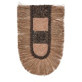 Cumpara ieftin Decoratiune perete Baffen mat culoare naturala 46x68x8 cm