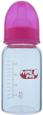 Biberon borosilicat (sticla), 120 ml(R0151), Primii pasi foto