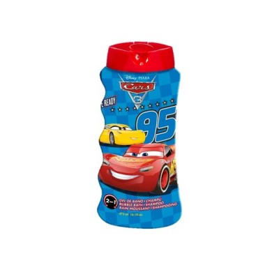 Gel de dus si sampon 2 in 1, Cars, Baieti, 475 ml foto