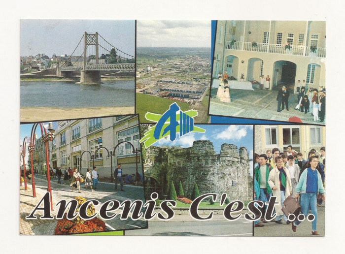 FR1 -Carte Postala - FRANTA- Ancensis C&#039;est en Loire Atlantique, necirculata