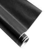 Autocolant folie fibra de carbon 3D, 100x152cm - Carbon/Negru Garage AutoRide, Cridem
