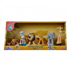 Funny Animals Set 6 figurine animale safari 5-7 cm foto