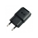 Incarcator Retea Original LG MCS-04ER/ED, 1.8A, USB, Negru, Bulk - Compatibil Telefoane si Tablete