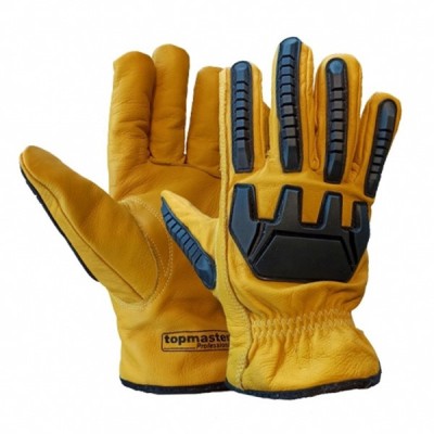 Manusi rezistente la impact si taiere Kevlar PG05 TOPMASTER 558105 HardWork ToolsRange foto