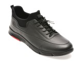 Cumpara ieftin Pantofi sport BITE THE BULLET negri, CASPER 24, din piele naturala