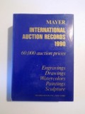 INTERNATIONAL AUCTION RECORDS 1990, 60000 AUCTION PRICES, ENGRAVINGS DRAWINGS WATERCOLORS PAINTINGS SCULPTURE de E. MAYER