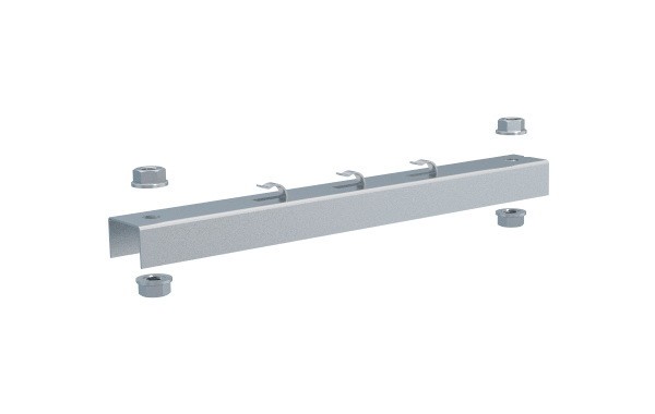 Suport metalic 265mm consola PZM200 pentru prindere cu tija filetata canal cablu din sarma 200mm