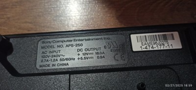 Sursă de Alimentare Sony Playstation 3 Slim CECH 2004A foto