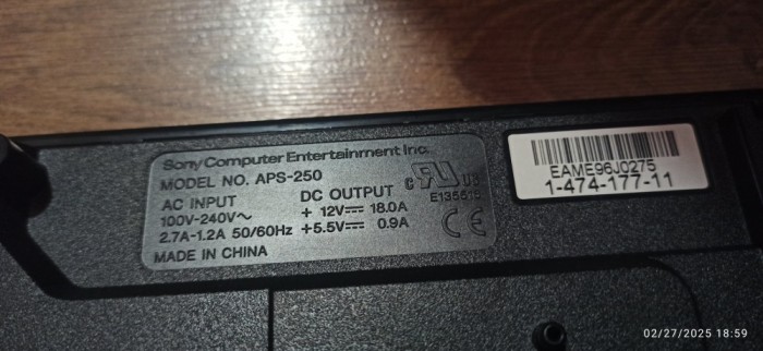 Sursă de Alimentare Sony Playstation 3 Slim CECH 2004A