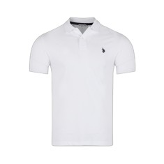 Tricou U.S. POLO ASSN. King alb