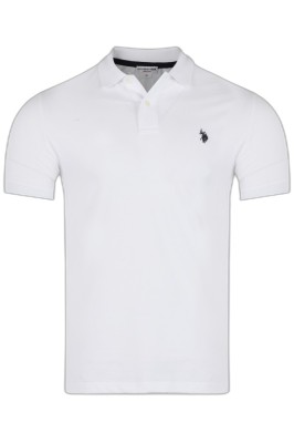 Tricou U.S. POLO ASSN. King alb foto