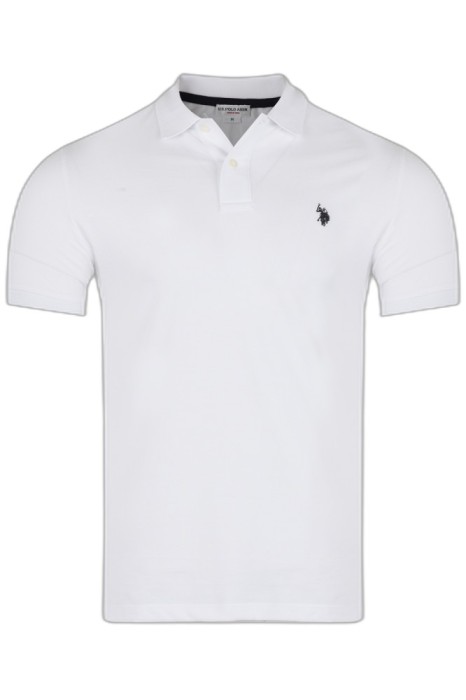 Tricou U.S. POLO ASSN. King alb
