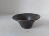 Bol ceramic mic (suport lumanare pastila), 4cm inaltime x 8.5cm diametru maxim