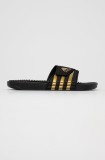 adidas papuci Adissage femei, culoarea negru EG6517