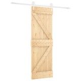 Usa glisanta cu set de feronerie 70x210 cm, lemn masiv de pin