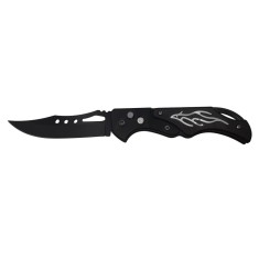 Briceag de vanatoare IdeallStore&reg;, Fire Blade, otel inoxidabil, 21.5 cm, argintiu