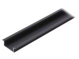 Profil Aluminiu Negru 1m pentru Module LED VARIO30-06