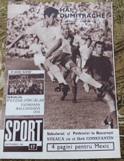 myh 110 - Revista SPORT - nr 17/septembrie 1968 - Steaua Bucuresti