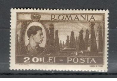 Romania.1947 Regele Mihai I-Vederi val. 20 LEI EROARE Linie TR.123 foto