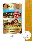 Lazura lemn ESTETIK CLASIC 1L PIN, protectie UV