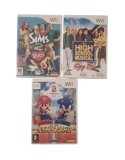 Joc Nintendo Wii Sims 2 + Mario Sonic + High School Musical