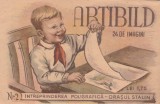 1955 Plic original Pionier RPR cu abtibilduri, tiparite in Orasul Stalin, Brasov