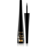 Eveline Cosmetics Liquid Precision 2000 Procent eyeliner cu efect matifiant culoare Black 4 ml