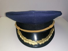 CASCHETA VINTAGE MILITARA NEFOLOSITA MASURA 57 foto