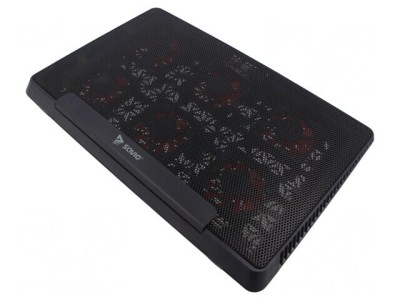Suport de răcire USB A pentru notebook negru foto