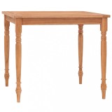 Cumpara ieftin Masă Batavia, 85x85x75 cm, lemn masiv de tec