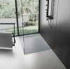 Cadita de dus Rea Bazalt Grey 90x90