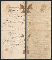 FARMACIA ROM&amp;Acirc;NĂ A LUĬ J. SVETZ DIN CARACAL, REȚETĂ MEDICALĂ ANII 1800 - PRESCRIE PRINTRE ALTELE BELLADONA ȘI MORFINĂ - TIPOGRAFIA SAMITCA, CRAIOVA foto