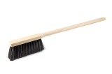 Perie auto pentru geamuri si zapada din lemn 60 cm AMiO, usoara si practica, 2 tipuri de peri, pentru spalare si deszapezire