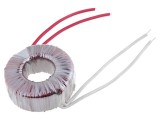 Transformator Toroidal 50VA 230V 24V 2.08A Cabluri