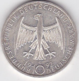 Germania 10 Marci Mark 1992, Europa, Argint