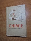 Manual de chimie - pentru clasa a 7-a - din anul 1961
