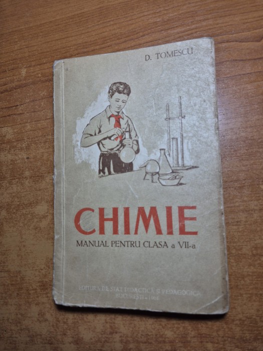 manual de chimie - pentru clasa a 7-a - din anul 1961