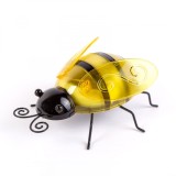 Lampa solara - albina - galben - 15 x 7 x 16 cm - 6 LED-uri, Garden Of Eden