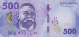 Bancnota Kyrgyzstan 500 Som 2023 - PNew UNC