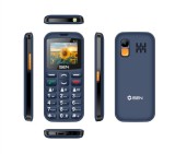 Cumpara ieftin Telefon mobil iSEN S42 SENIOR Albastru, Display 2.0 , GSM, USB Type-C, Bluetooth, Camera, Lanterna, FM Radio fara cablu, Baterie 1800mAh, Buton SOS, N