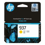 HP original ink 4S6W4NE, HP 937, yellow, 800str.