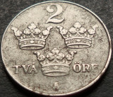 Cumpara ieftin Moneda istorica 2 ORE - SUEDIA, anul 1948 * cod 3064, Europa, Fier